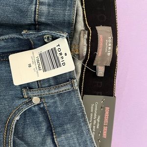 Torrid size 10S destructed jeans
